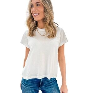 The Laundry Room White Short Sleeve Tee